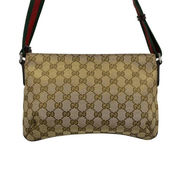 GUCCI Leather Shoulder Bag 610-071225 - Picture 2 of 14